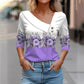 Rezza – Stylish Long-Sleeve Floral Print Blouse