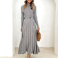 Zara - Long Sleeve Midi Dress