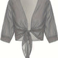 Olivia – blouse with open front for spring