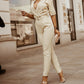 Elegant Jumpsuit with Belt