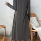 Bonnie - Casual A-line dress for women with leopard print