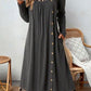 Bonnie - Casual A-line dress for women with leopard print