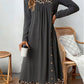 Bonnie - Casual A-line dress for women with leopard print