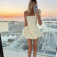 Stormie | Elegant Flower Mini Dress
