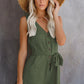 Arva - Jumpsuit with drawstring at the front
