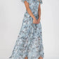 Lini - Floral dress with ruffle sleeves
