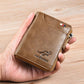 Stylish Compact Wallet with RFID Protection