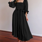 Michelle | Dress with Ruffled Sleeves