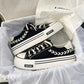 Serenity Platform Canvas Sneakers