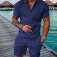 Polo and Shorts Summer Set for Men Effortless Warm-Weather Style in One Easy Set