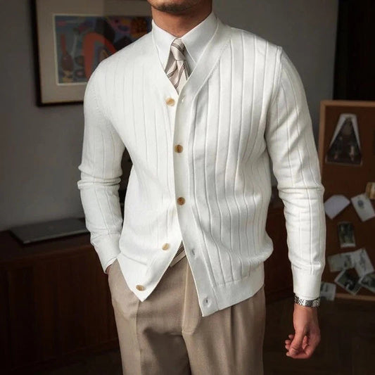 Rik Merino Wool Vest - Knotted Vest for Winter