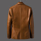 Harvey - Fashionable leather jacket for men