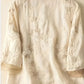 Flower Blouse | Eliza | Embroidered | Button Closure | Spring 2025 | Fashionable
