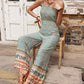 Faye - Bohemian jumpsuit with spaghetti straps