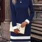 Emily - Fashionable knitted dress with long sleeves for women
