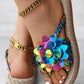 Amelia - Fashion sandals with flowers