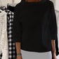 Casual Top with Wide Lapels and Half Turtleneck for a Stylish Look