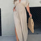 Georgia - Long V-neck maxi dress