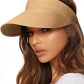 Foldable Sun Visor with Wide Brim