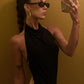 Mariah | Drop Hoop Earrings