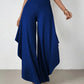 Ingrid - Wide leg trousers with asymmetric hem