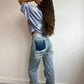 Women's Vintage Ripped Jeans
