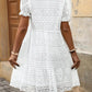 Serenity – Elegant Dress with Puff Sleeves