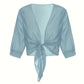 Olivia – blouse with open front for spring
