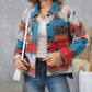 Abigail - Aztec Print Knotted Jacket