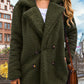 Lolly - Double-breasted teddy coat with lapels