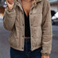 Calene - Corduroy quilted jacket
