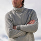 Ewald - Elegant turtleneck sweater for men