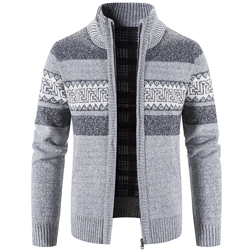 Victor Autumn Breeze Vest - Knitted for a Chill Winter Look