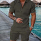 Polo and Shorts Summer Set for Men Effortless Warm-Weather Style in One Easy Set