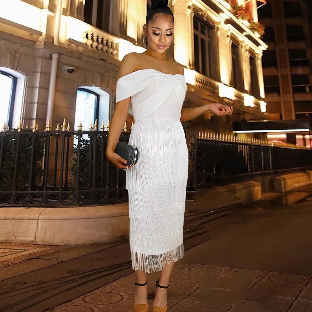 Fiona - Tassel Dresses for Women