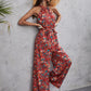 Hattie - Floral Halter Jumpsuit