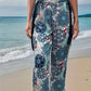 Blanche - Bohemian trousers with elastic waist