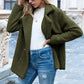 Mid-Length Coat with Double-Breasted Buttons Chic Warmth with a Timeless Silhouette