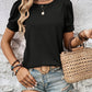 Short Sleeve Top | Ruffle Detail & Summer Fit 2025
