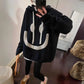 SMILEY | WARM OVERSIZED HOODIE