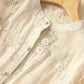 Flower Blouse | Eliza | Embroidered | Button Closure | Spring 2025 | Fashionable
