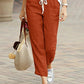 Elegant Cropped Trousers for Women