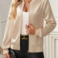 Helena - Women's Solid Color Zip Up Jacket