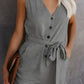 Arva - Jumpsuit with drawstring at the front