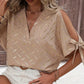 Delilah - Casual short sleeve blouse