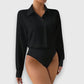 Amara – Elegant Shirt Bodysuit