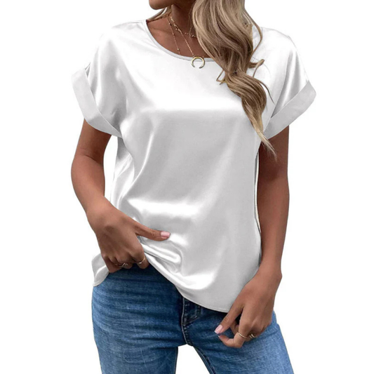 Brushed Trend Shirt with Loose Fit for Women – Leona