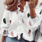 Angeline | Ruffled V-Neck Blouse