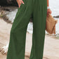 Alexandra - Cotton and linen trousers