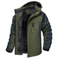 Warm, waterproof winter jacket for men - Karlo